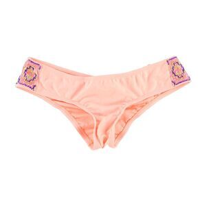 Hobie Womens Beaded Bikini Swim Bottom, org, M